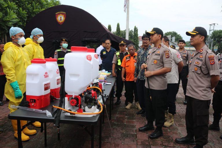 Dengan E PMR , Polres Majalengka Simulasikan Penanganan Covid-19 Secara Gerak Cepat