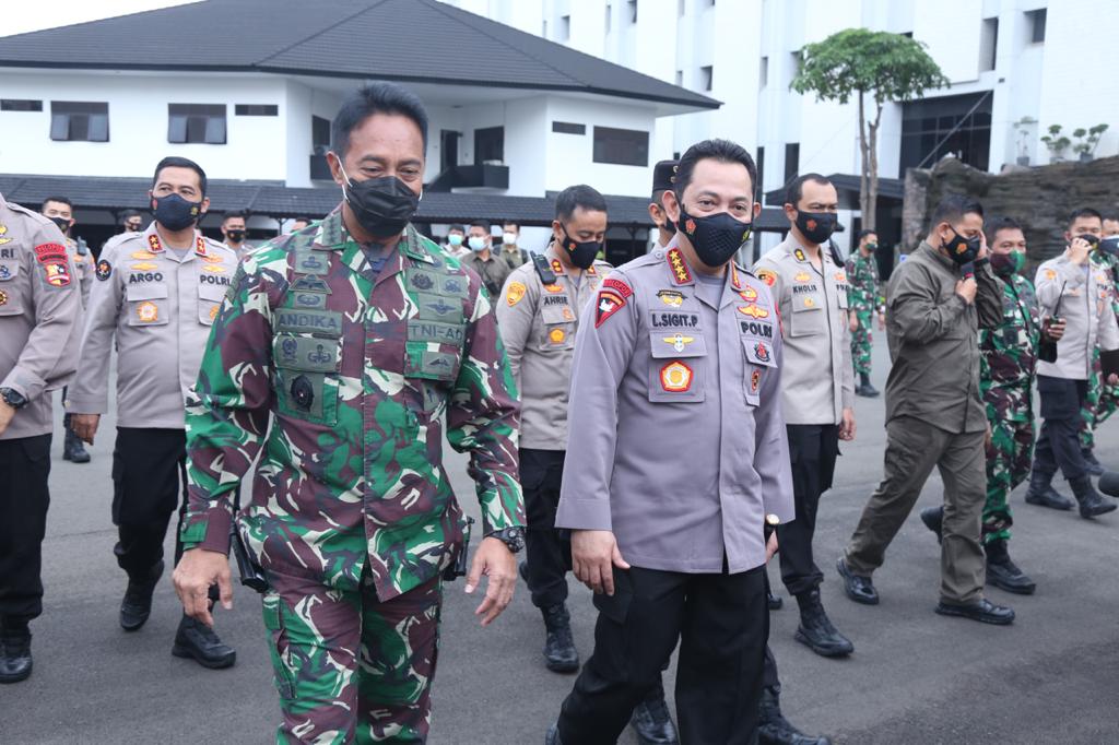Kapolri Jenderal Listyo Sigit Prabowo Kunjungi KSAD