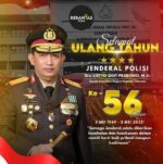 Pemimpin Umum BerantasNews.com, Abang Zainudin, SE Ucapakan Selamat Ulang Tahun ke 56 Kapolri Jenderal Pol Drs Listyo Sigit Prabowo, M.Si