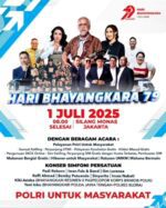 Meriah! Puncak Hari Bhayangkara ke-79 Digelar di Monas, Ada Konser Hingga Layanan Publik Gratis