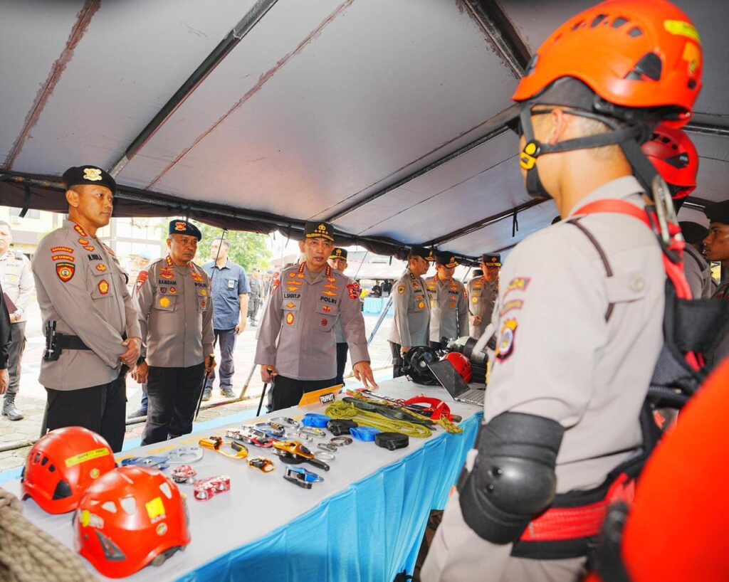 Kapolri Cek Langsung Personel-Sarpras Polda DIY, Pastikan Siap Hadapi Potensi Bencana