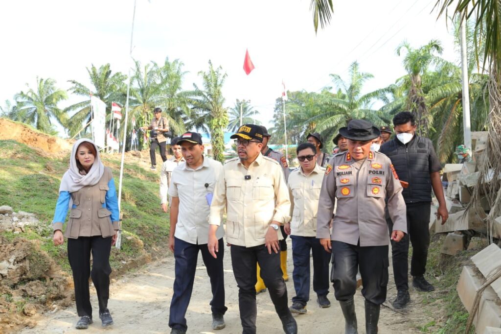Kepala Staf Kepresidenan RI Berikan Apresiasi kepada Polri atas Pembangunan Hunian Tetap di Aceh Tamiang