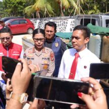 Ditreskrimsus Polda Kepri Amankan Tiga tersangka dan Empat unit kendaraan terkait tindak pidana minyak dan Gas bumi.