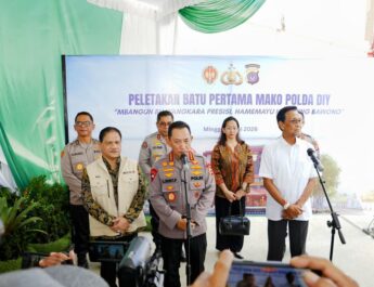 Kolaborasi Pembangunan Mapolda DIY, Kapolri Instruksikan Beri Pelayanan Optimal